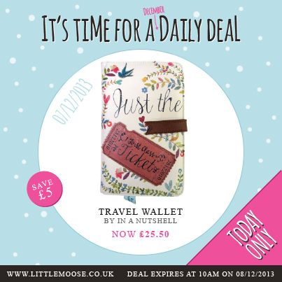 In A Nutshell Travel Wallet