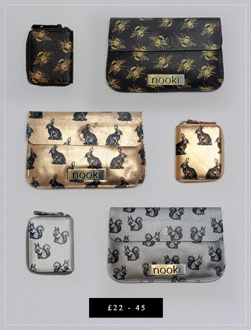 Nooki leather bags and purses