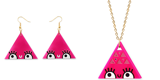 Hollyoaks actress Jessica Ellis wearing our Dont Be Square collection