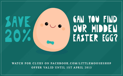 Little Moose Easter Egg Hunt