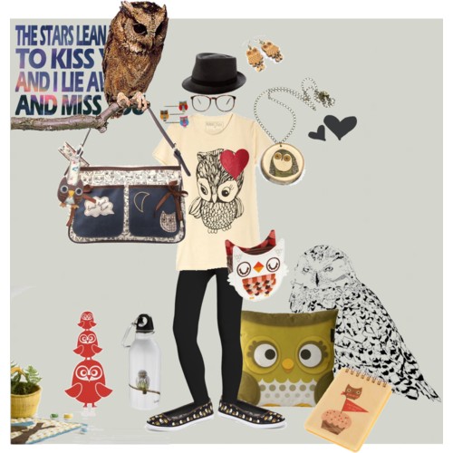 Little Moose loves owls