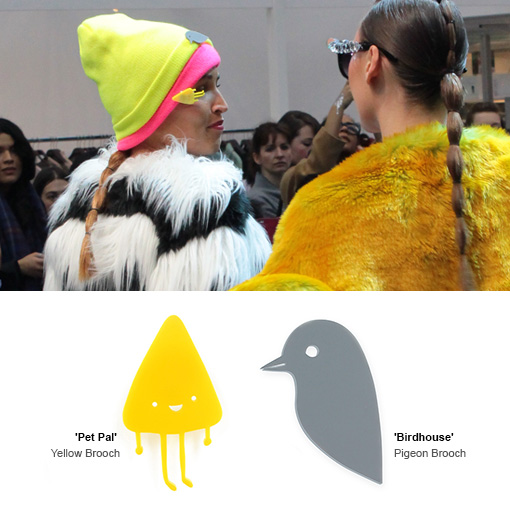 Little Moose on the Pure London catwalk