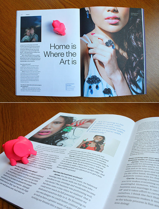 Laser cut jewellery - Little Moose story