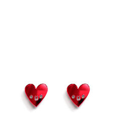 Doodllery heart earrings