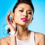 Etched acrylic with silver plated stud backs