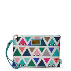 'Dont Be Square' Clutch Bag