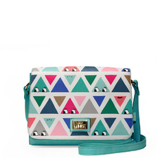 'Dont Be Square' Shoulder Handbag