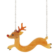 Sausage Reindeer Necklace