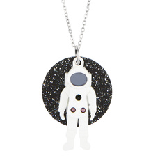 Astronaut Pendant Necklace