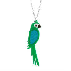 Parrot Pendant Necklace