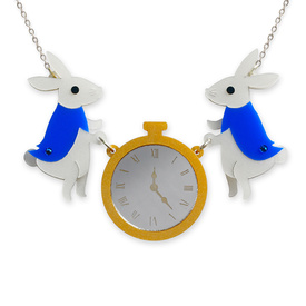 White Rabbit Necklace