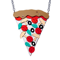 Pizza Necklace