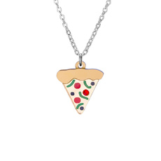 Pizza Charm Necklace