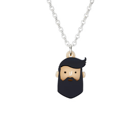 Beardies Black Mini Necklace