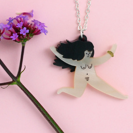 Nudie Lady Necklace