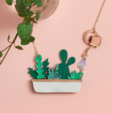 Houseplant Window Box Necklace