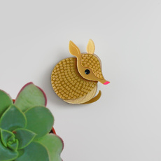 Armadillo Brooch