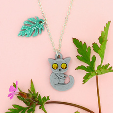 Bushbaby Charm Necklace