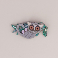 Bushbaby Single Brooch