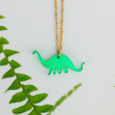 'Jurassica' Charm Apatosaurus Necklace