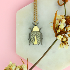 Insect Charm Necklace
