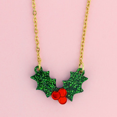 Holly Charm Necklace