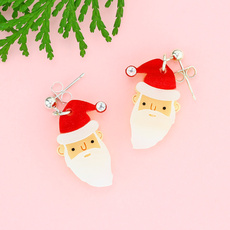 Father Christmas Earrings
