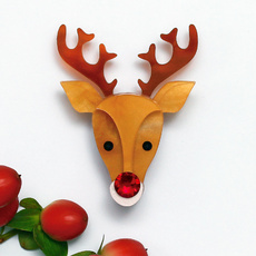 Reindeer Brooch