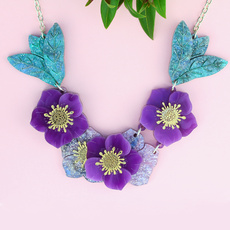 Hellebore Purple Necklace