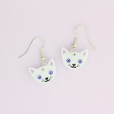 Cat Charm Earrings