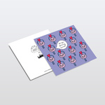 Cute doodle card - both sides