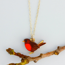 Robin Charm Necklace