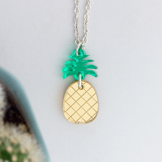 Pineapple Charm Necklace