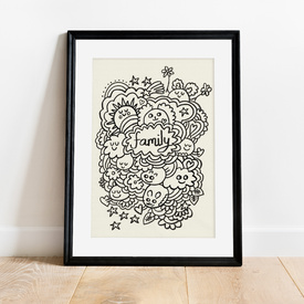 Original Art 1 - 'Family' **SOLD**