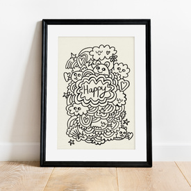 Original Art 2 - 'Happy'