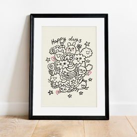 Original Art 5 - 'Happy Days'