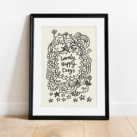 Original Art 6 - 'Lovely, Happy Days'