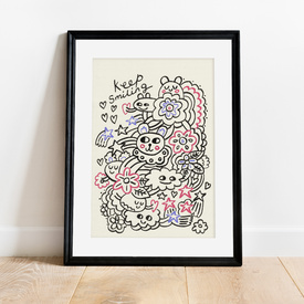 Original Art 9 - 'Keep Smiling'